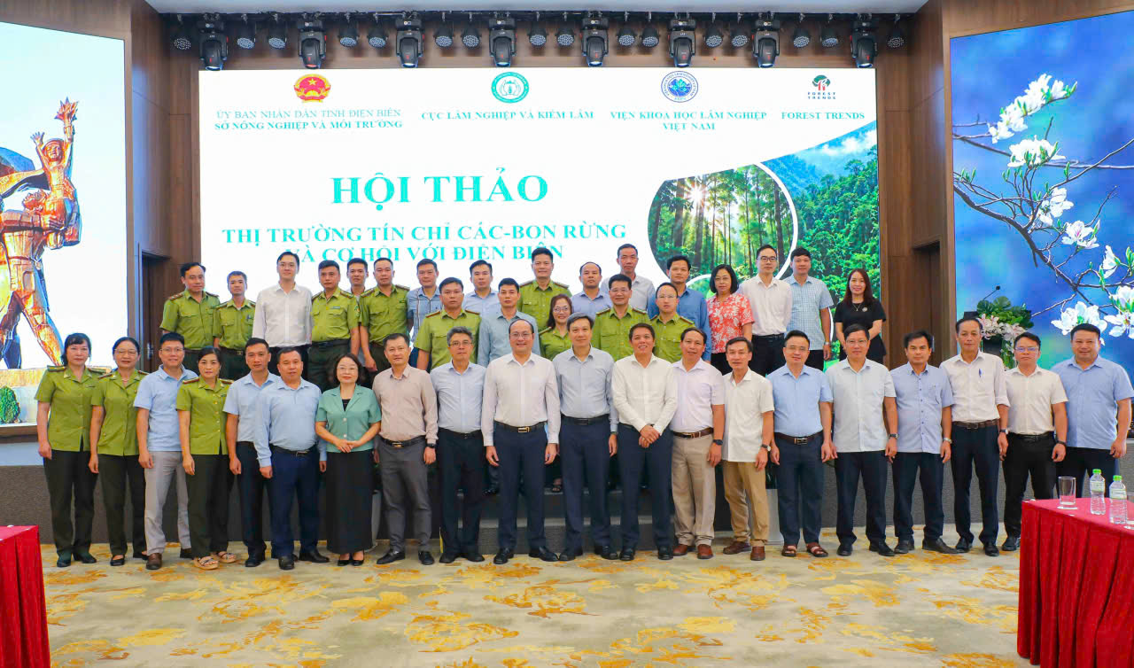 Hội thảo: Thị trường tín chỉ các bon rừng và cơ hội với Điện Biên