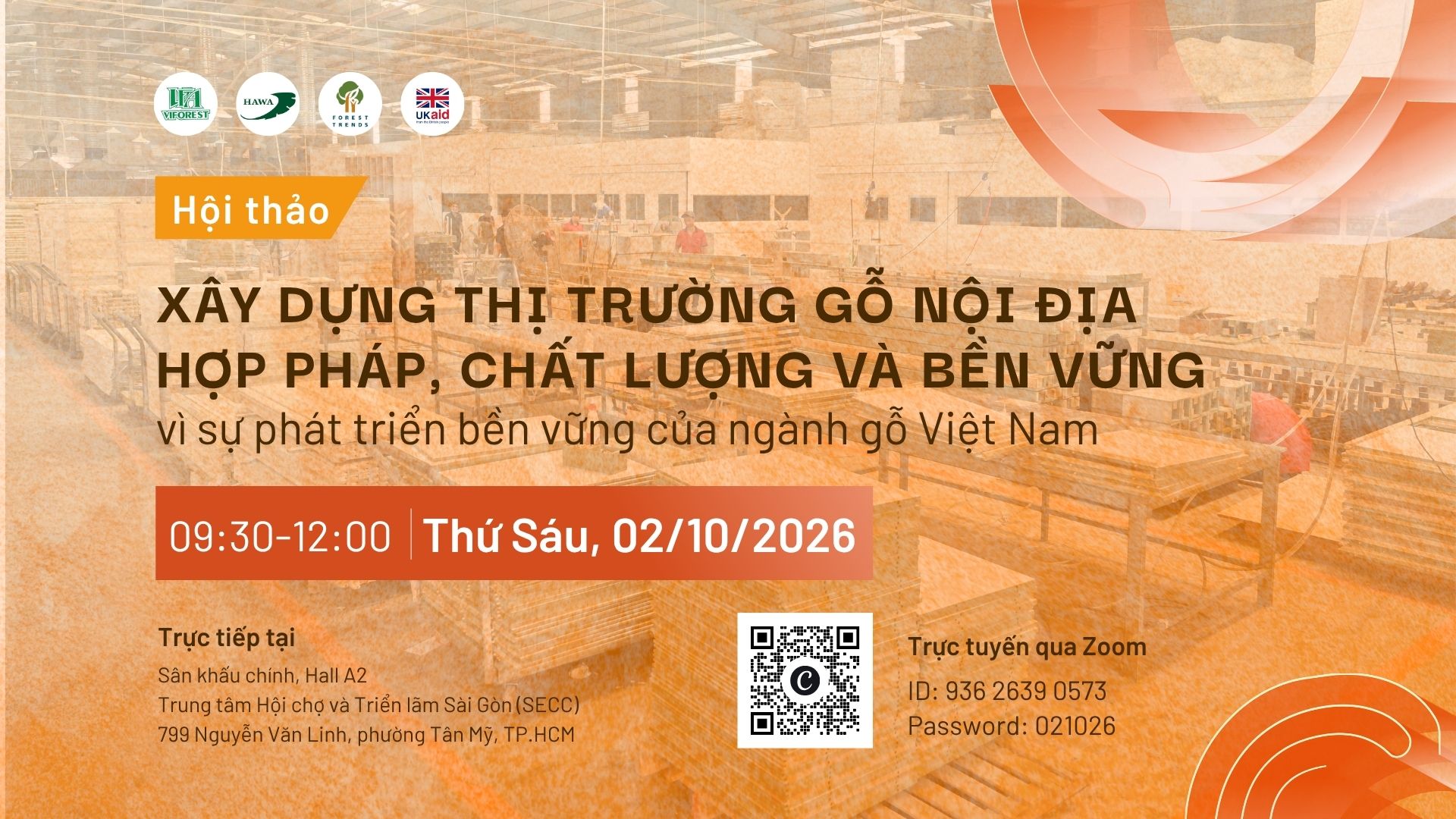 Hội thảo: Xây dựng thị trường gỗ nội địa hợp pháp, chất lượng và bền vững