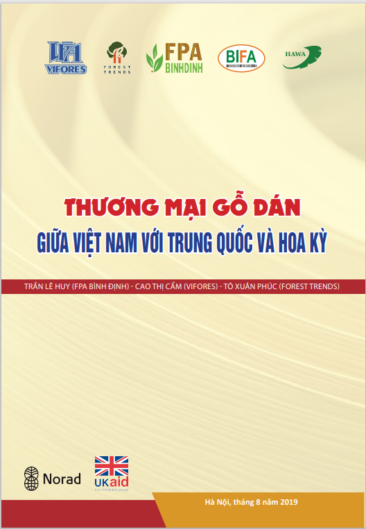 Thương mại gỗ dán giữa Việt Nam với Trung Quốc và Hoa Kỳ