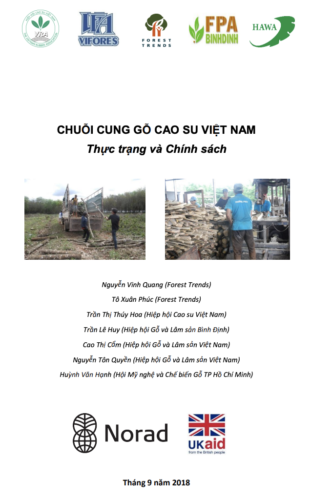 Chuỗi cung gỗ cao su Việt Nam