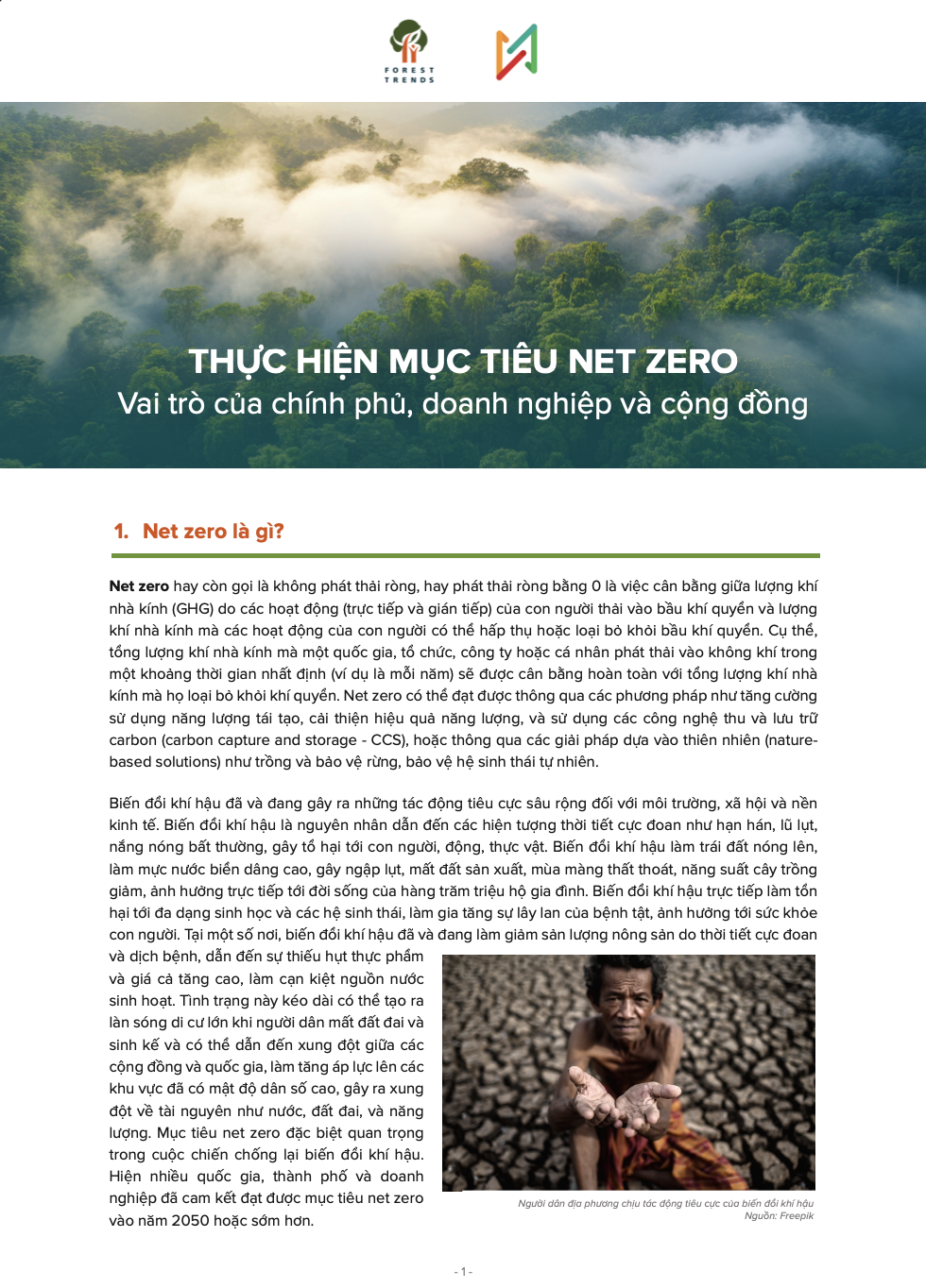 Thực hiện mục tiêu Net Zero: Vai trò của chính phủ, doanh nghiệp và cộng đồng