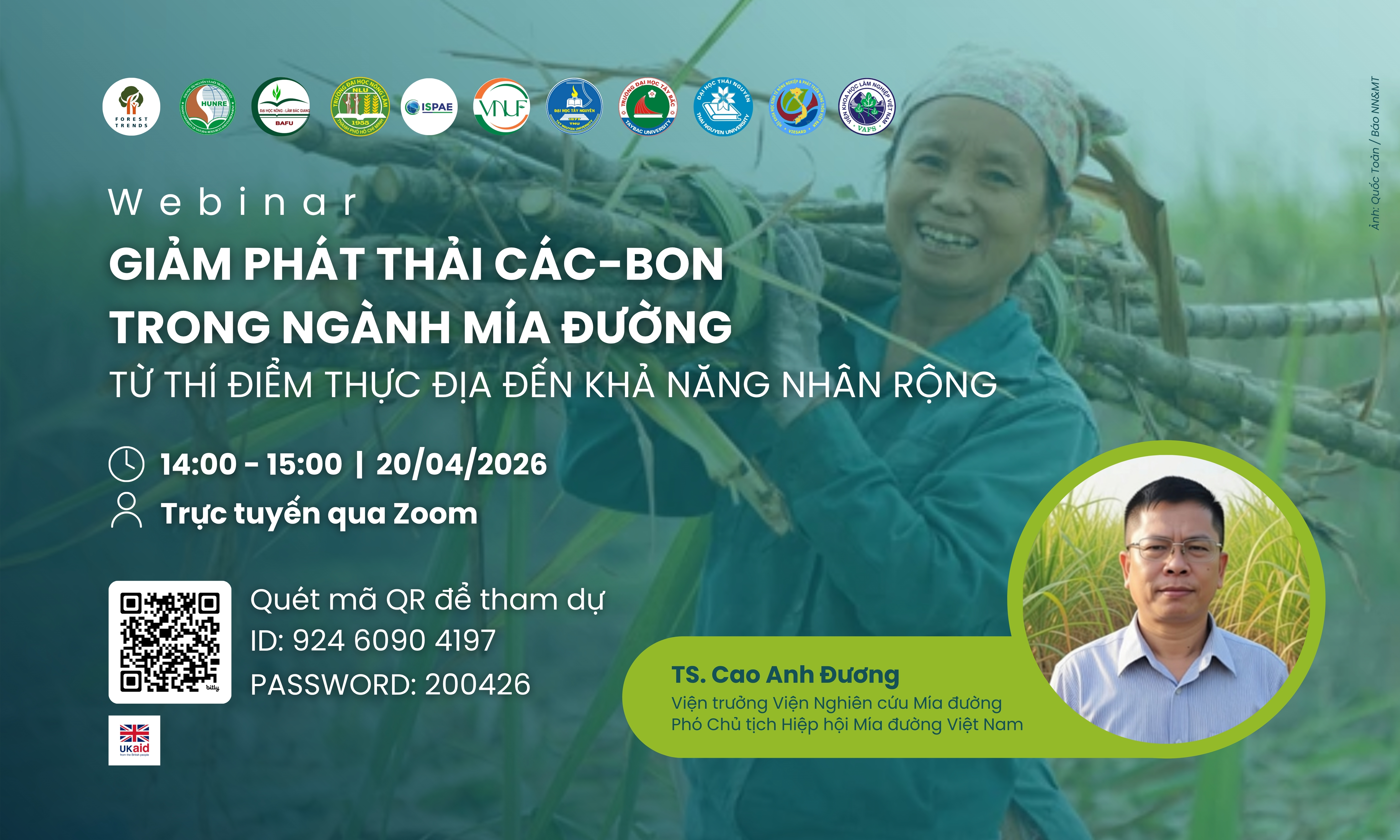 Giảm phát thải các-bon trong ngành mía đường: Từ thí điểm thực địa đến khả năng nhân rộng