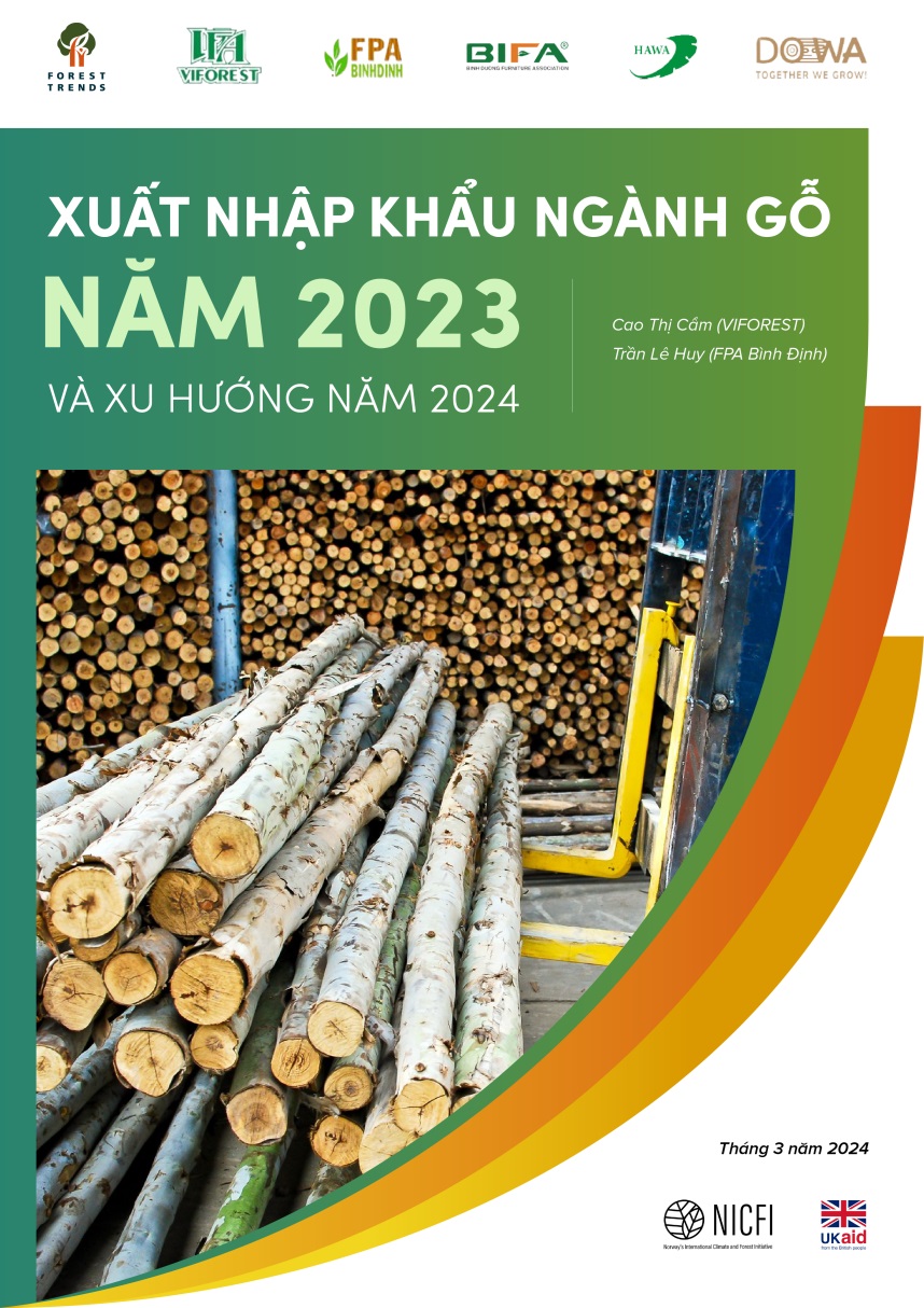 Xuất nhập khẩu ngành gỗ năm 2023 và xu hướng năm 2024
