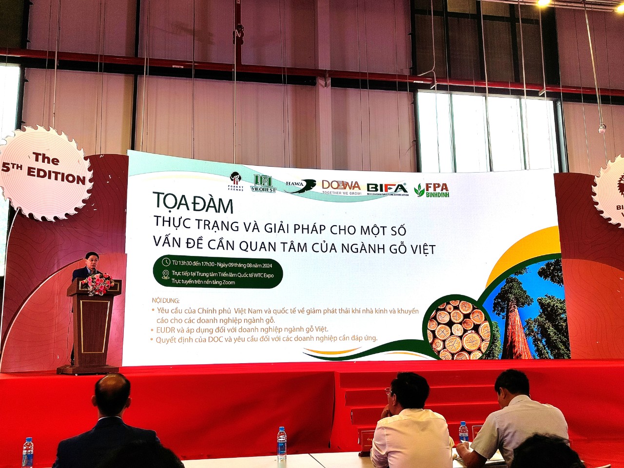 Toạ đàm: Thực trạng và giải pháp cho một số vấn đề cần quan tâm của ngành gỗ Việt