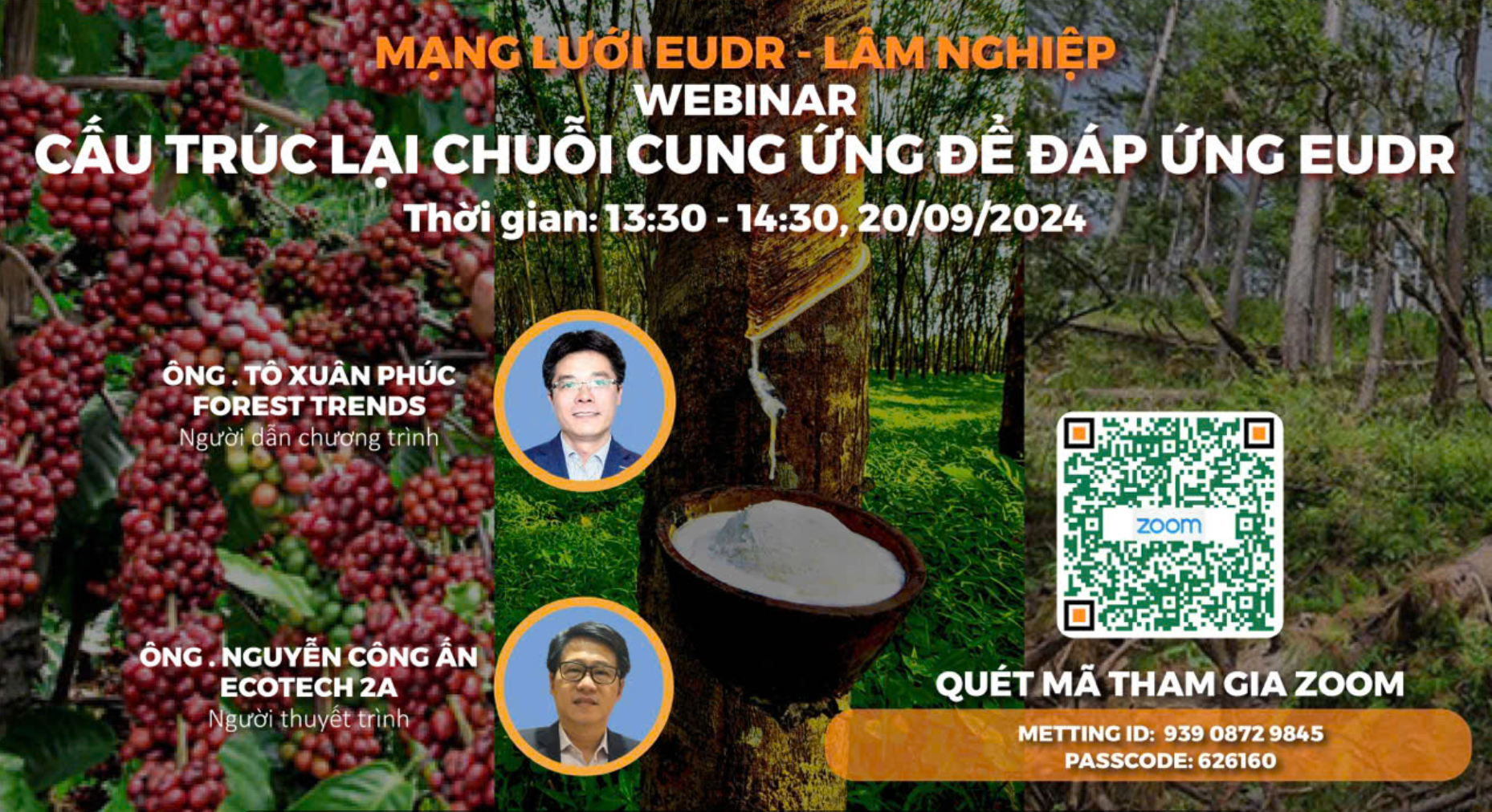 Toạ đàm: Cấu trúc lại chuỗi cung ứng để đáp ứng EUDR
