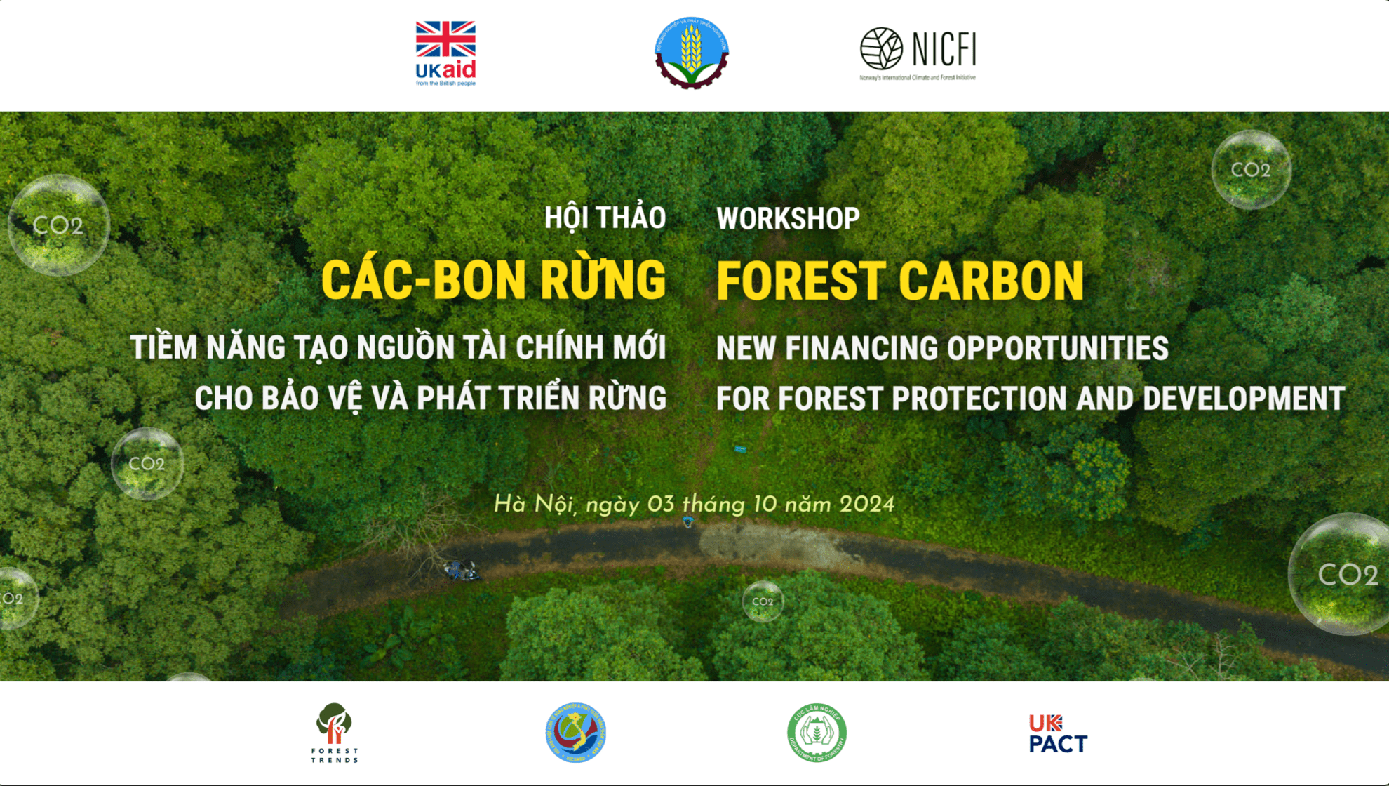 Hội thảo: Carbon rừng – Tiềm năng tạo nguồn tài chính mới cho bảo vệ và phát triển rừng