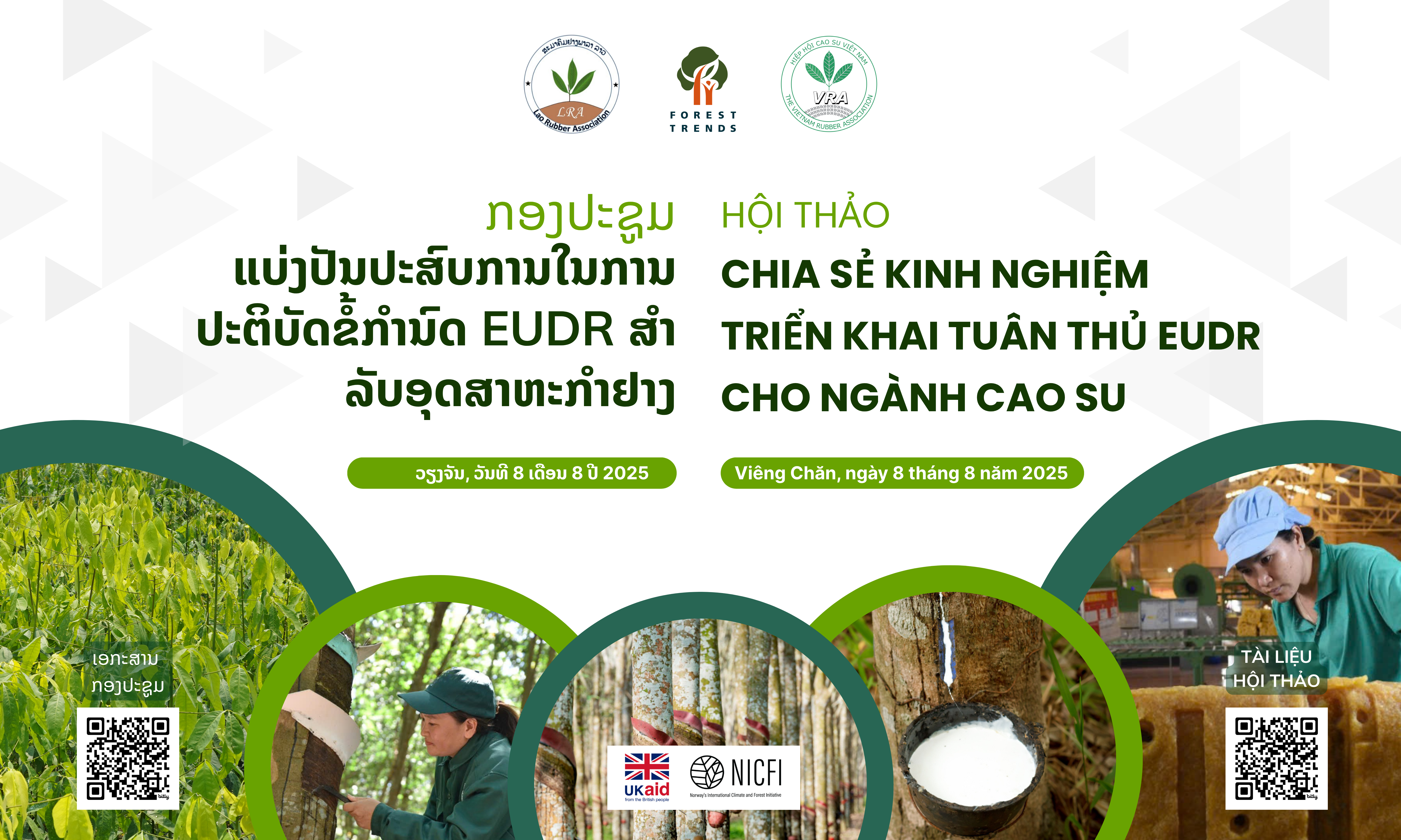 Hội thảo chia sẻ kinh nghiệm triển khai tuân thủ EUDR cho ngành cao su